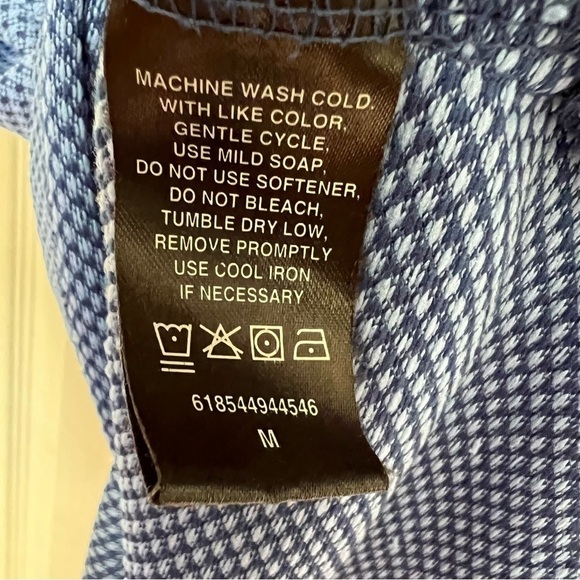 Golden Bear Performance by Jack Nicklaus Mens Polo Shirt Size M Blue - Picture 4 of 5